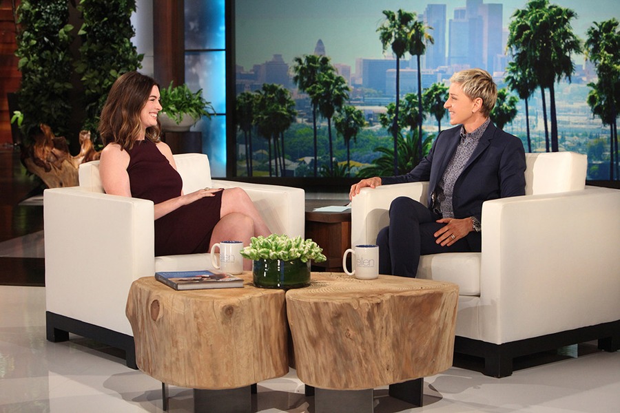 Anne Hathaway, The Ellen Degeneres Show